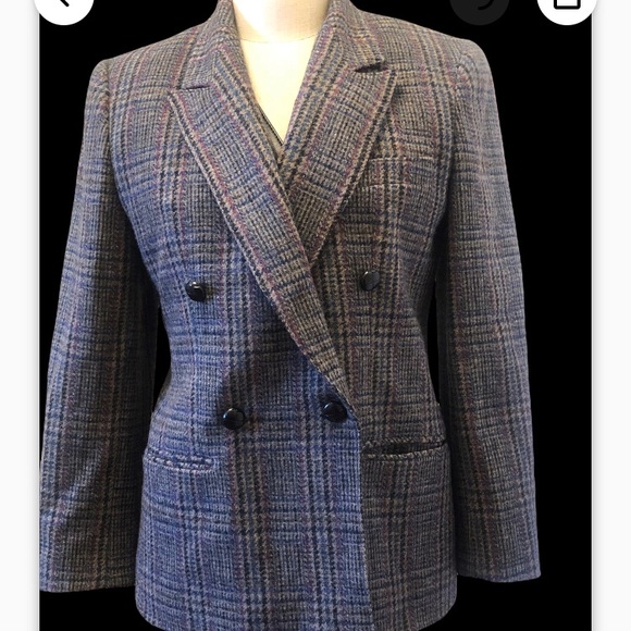 Vintage tweed Giorgio Sant’ Angelo 100% wool blazer - Picture 2 of 13